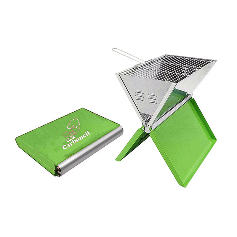 Buy green Carboncil® Laptop BBQ Grill