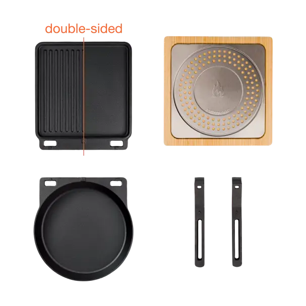 Solo Stove® Pi Cast Iron Cookware Set