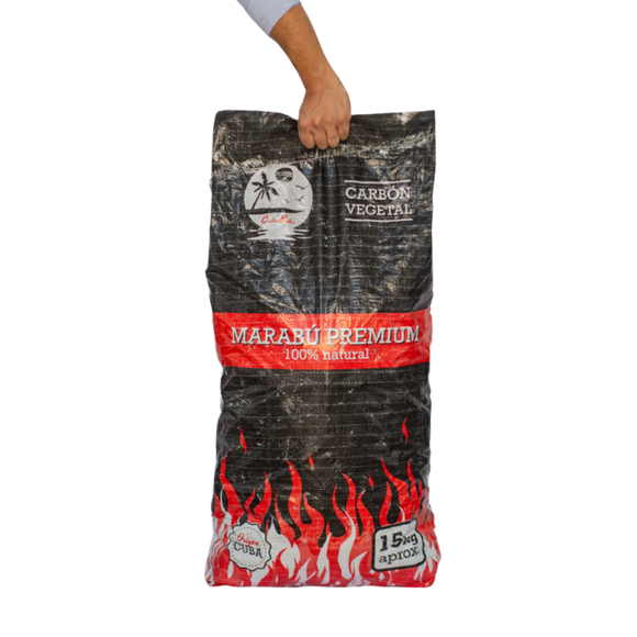 15kg BAHIA® Marabu XL Lump Charcoal