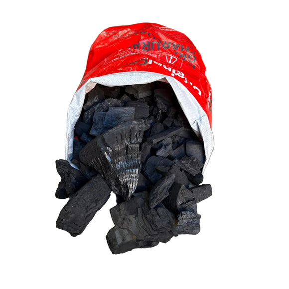 12kg OriginalCaveman® Natural Quebracho Lumpwood Charcoal