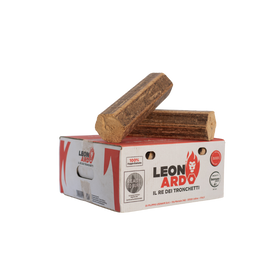 14kg LEONARDO Briquettes for Pizzeria - 0