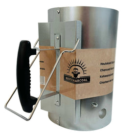 BESTCHARCOAL® Charcoal Chimney Starter - Large