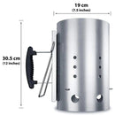 BESTCHARCOAL® Charcoal Chimney Starter - Large-4