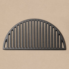 BESTCHARCOAL® Cast Iron Half Moon Grate - Large - 0