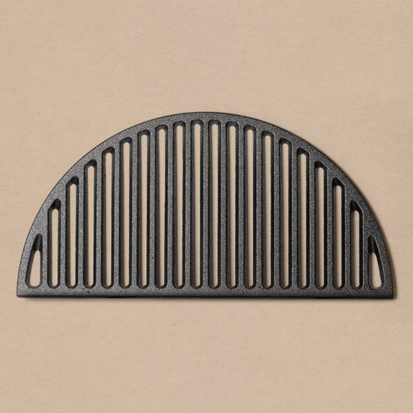 BESTCHARCOAL® Cast Iron Half Moon Grate - Large