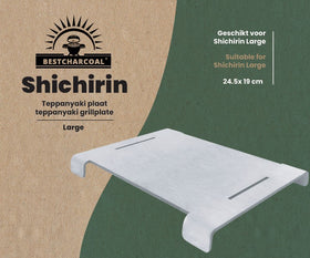 BESTCHARCOAL® Shichirin Teppanyaki Plate - Large