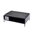 Counter-Top Cast Iron Gas BBQ - 60x40 cm-2
