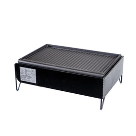 Counter-Top Cast Iron Gas BBQ - 60x40 cm - 0