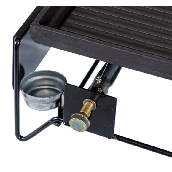Counter-Top Cast Iron Gas BBQ - 60x40 cm