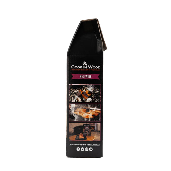 Cook In Wood® Red Wine Oak Barrel Wood Smoking Chunks - 1.2kg