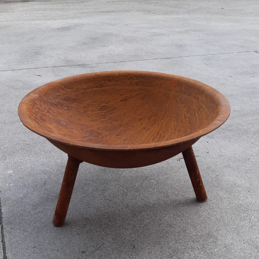 Corten Steel Outdoor Firepit Bowl