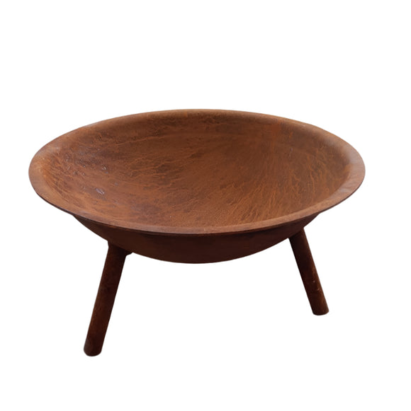 Corten Steel Outdoor Firepit Bowl