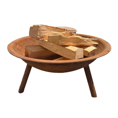 Corten Steel Outdoor Firepit Bowl
