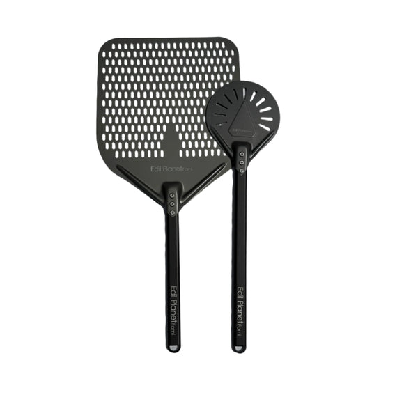Edil Planet Forni® Perforated Pizza & Turning Peel Kit