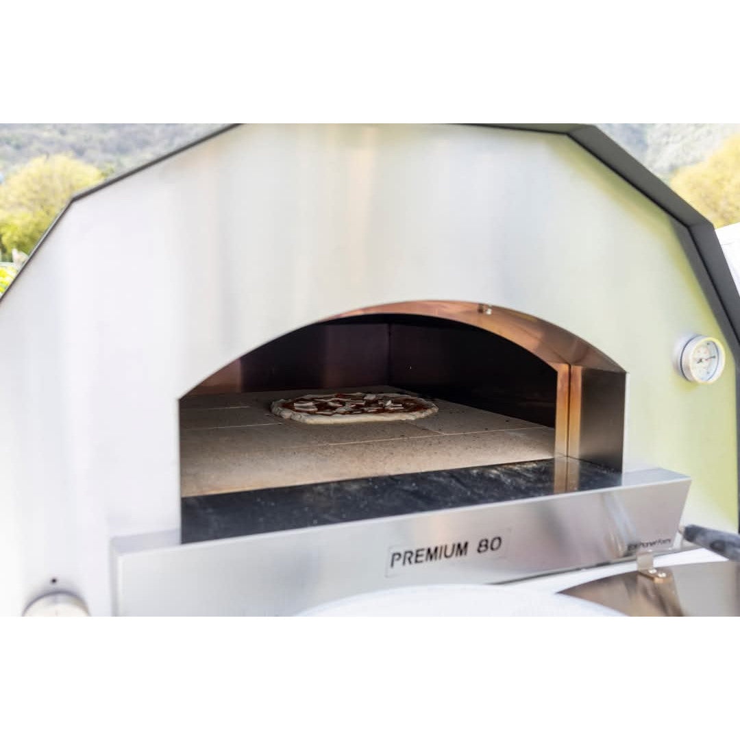 Edil Planet Forni® VULCANO Wood & Gas 5 Pizza Oven