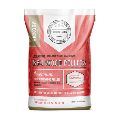 13.6kg Furtado Farms® HICKORY BBQ Pellets