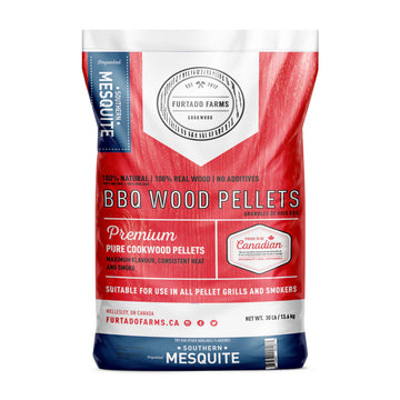 13.6kg Furtado Farms® MESQUITE BBQ Pellets
