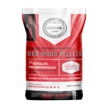 13.6kg Furtado Farms® TRUE NORTH BBQ Pellets