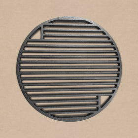 BESTCHARCOAL® Cast Iron Round Grate - Compact