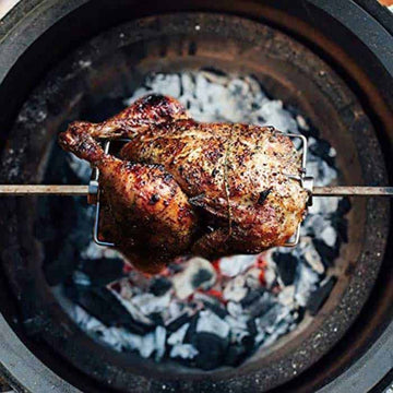 RANCH-T® KAMADO GRILLS - Classic 24" - Plus Rotisserie - 0
