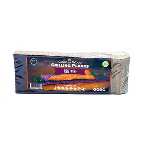 Cook In Wood® Red Wine Oak Barrel Grilling Planks - Pack of 3