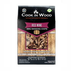 Cook In Wood® Red Wine Oak Barrel Wood Smoking Chips - 900g