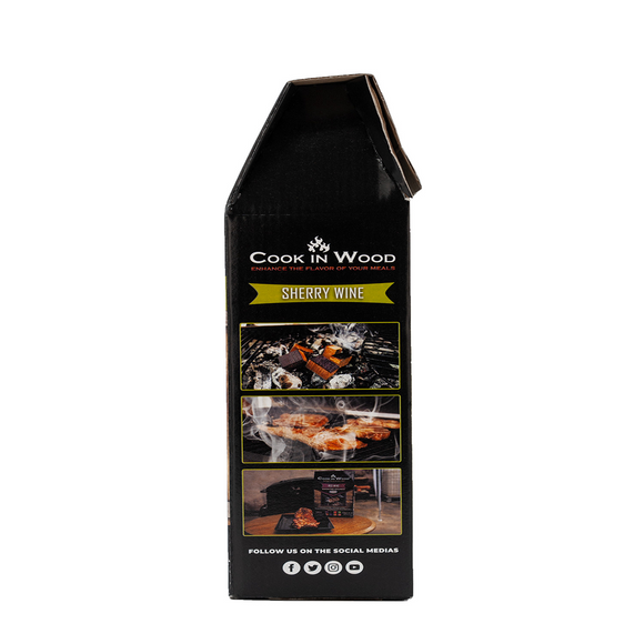 Cook In Wood® Sherry Oak Barrel Wood Smoking Chunks - 1.2kg