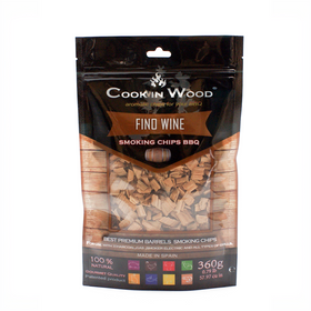 Cook In Wood® Fino Wine Oak Barrel Wood Smoking Chips - 360g