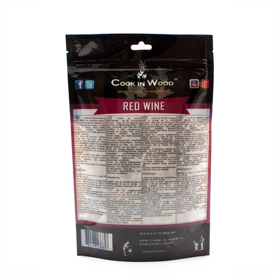 Cook In Wood® Red Wine Oak Barrel Wood Smoking Chips - 360g - 0