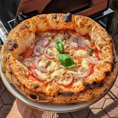 Pizza Party® 70 x 70 Wood Fired 2 Pizza Oven - 0