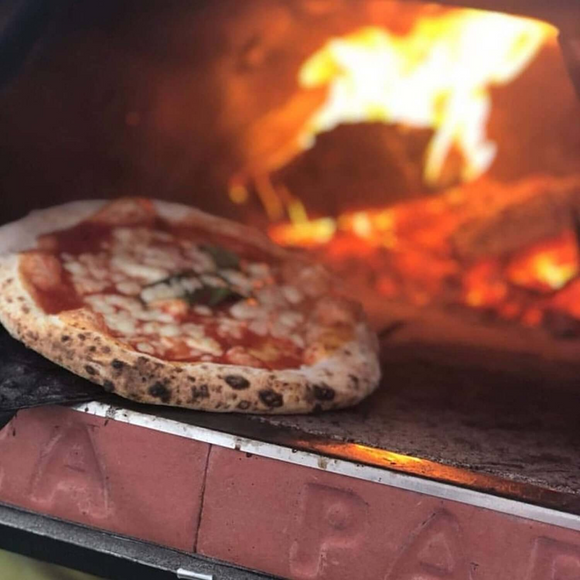 Pizza Party® 70 x 70 Wood Fired 2 Pizza Oven - Corten