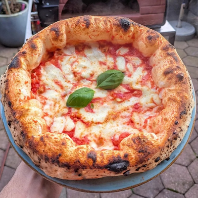 Pizza Party® Bollore Dual Wood & Gas 2 Pizza Oven - 0