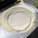 Pizza Party® Stainless Steel Pizza Worktop With Curved Edges-3