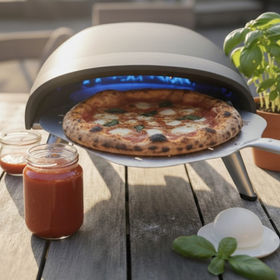 Tentazione AIR Gas Pizza Oven with 16" Rotating Stone - 0