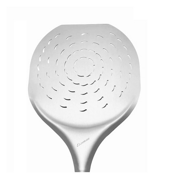 Essenza Aluminum Perforated Pizza Peel 34 cm - Semi-Round