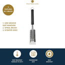 MasterClass BBQ Triple-Row SS Grill Brush-4