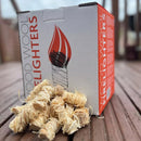 Natural Wood Wool Firelighters - Economy Box 200 Pcs-9
