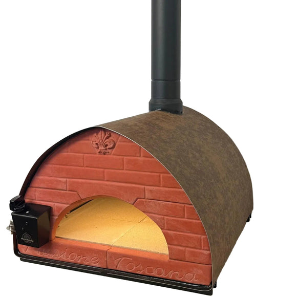 Pizza Party® 70 x 70 Wood Fired 2 Pizza Oven - Corten