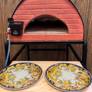 Pizza Party® Passione Dual Wood & Gas 4 Pizza Oven-4