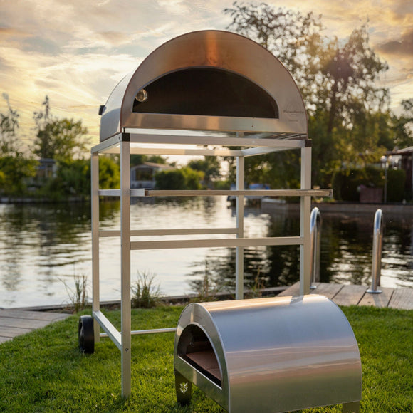 Pizza Party® Oven Base with Wheels For - 70x70 / Bollore / Emozione / Ispirazione