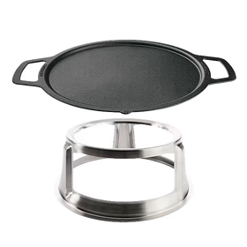 Solo Stove® Bonfire Cast Iron Griddle Top + Hub - 0