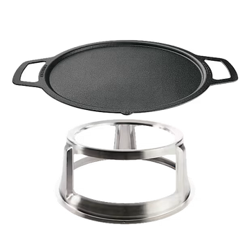 Solo Stove® Bonfire Cast Iron Griddle Top + Hub - 0