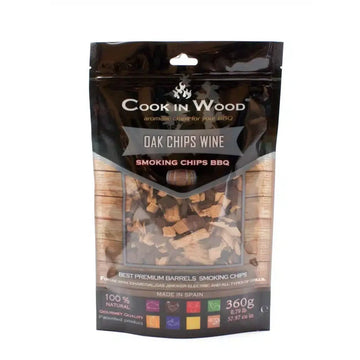 Cook In Wood® Oak Wood Smoking Chips - 360g