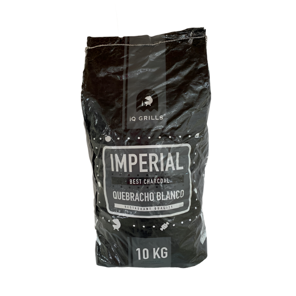 10kg iQ Grill® White Quebracho XL Lump Charcoal
