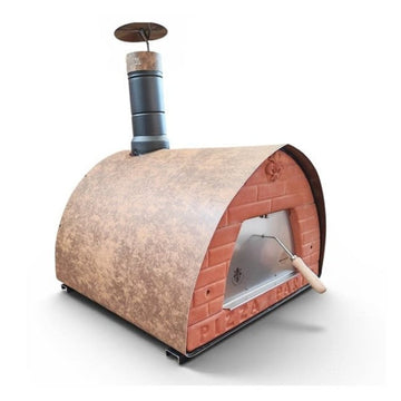 Pizza Party® 70 x 70 Wood Fired 2 Pizza Oven - Corten