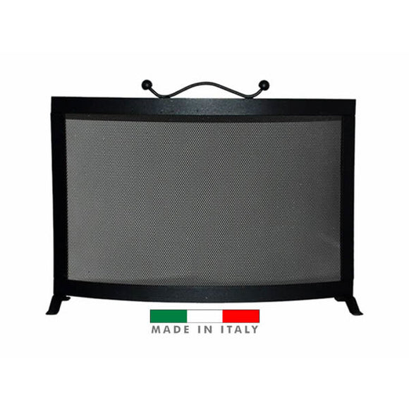 Curved Fireplace Screen & Guard