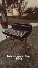 Tuscan Wood-Fired Grill on wheels-2